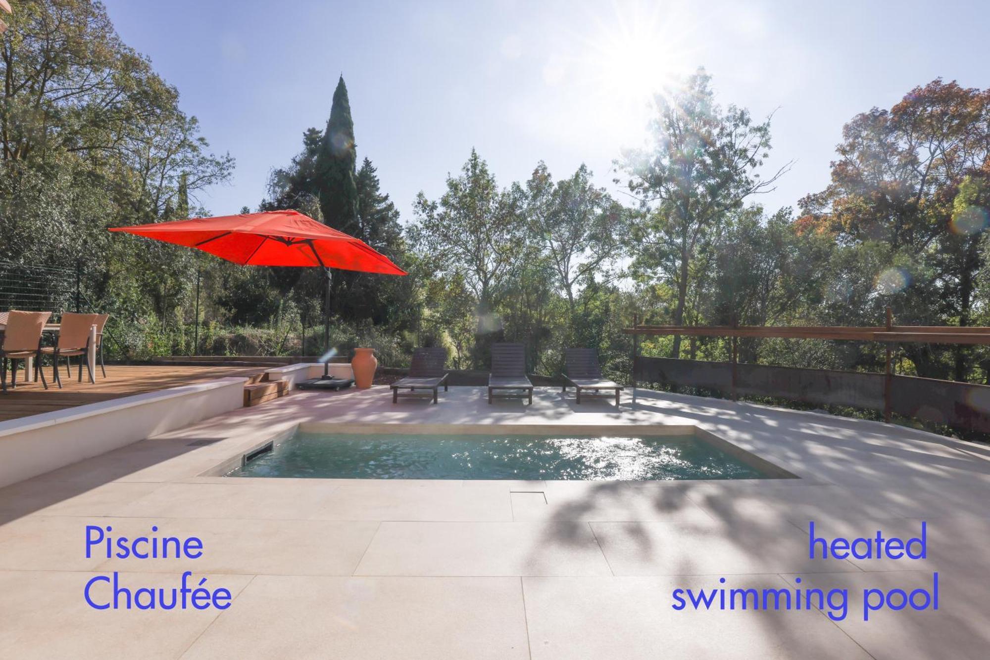 Villa St Francois Piscine Privee Chauffee ,Clim ,Parking Gratuit Carcassonne Ngoại thất bức ảnh